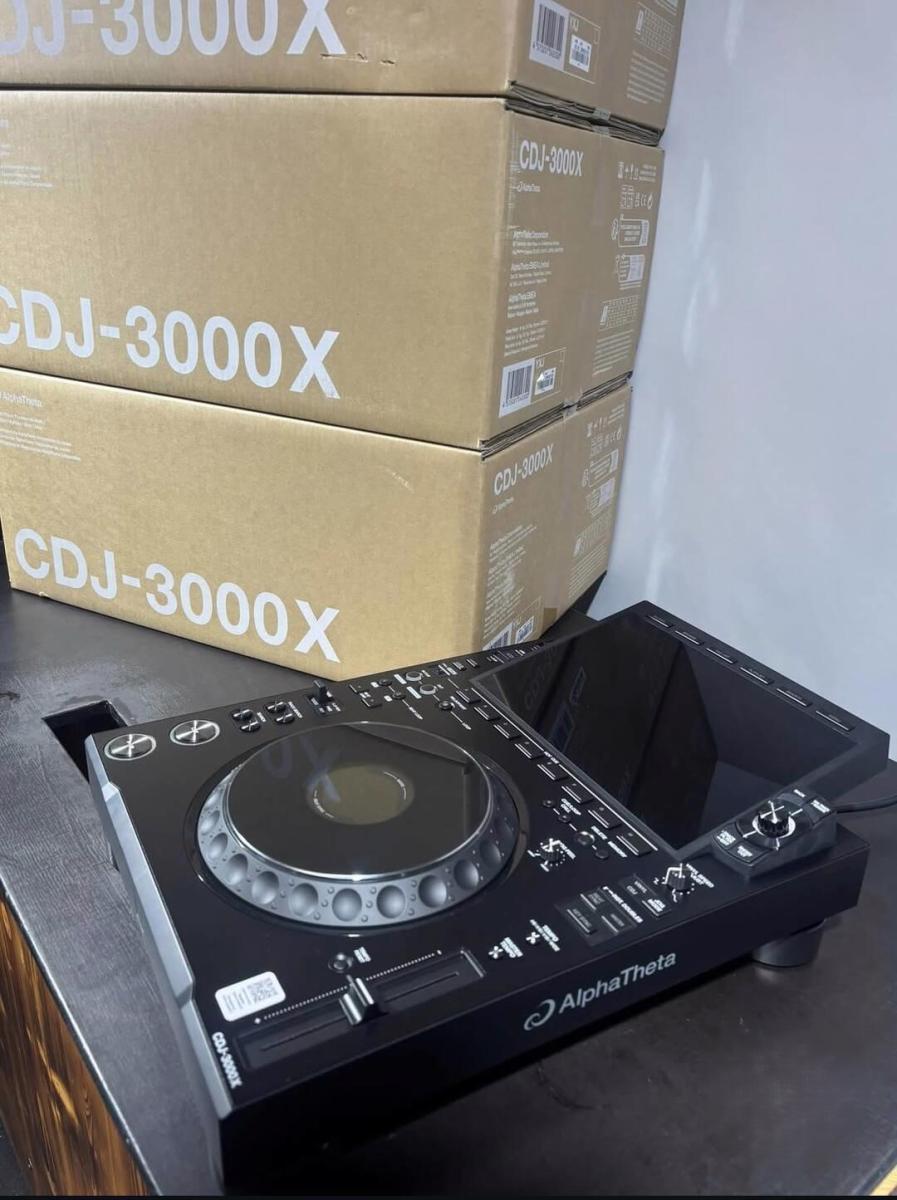 AlphaTheta CDJ-3000X, Pioneer CDJ-3000, DJM-A9 (1/10)