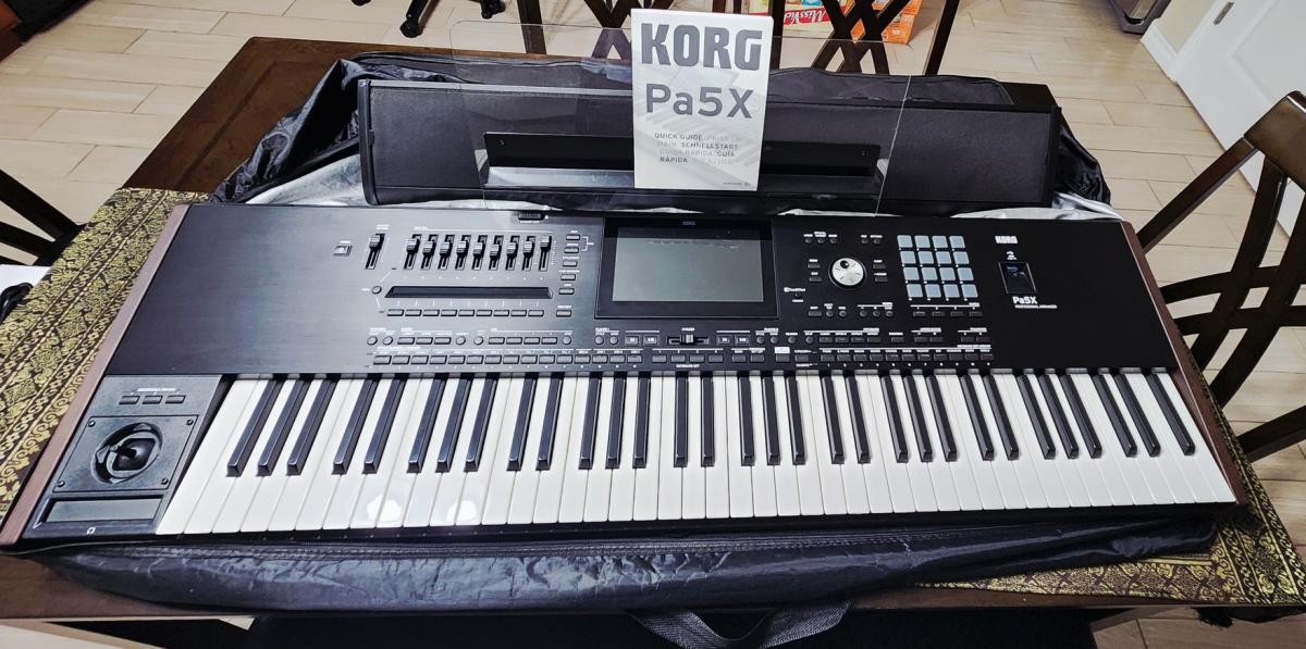 Korg Pa5X, Korg Pa4X, Korg Pa4X MG2, Korg NAUTILUS (1/10)
