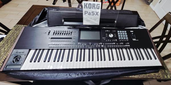 Korg Pa5X, Korg Pa4X, Korg Pa4X MG2, Korg NAUTILUS